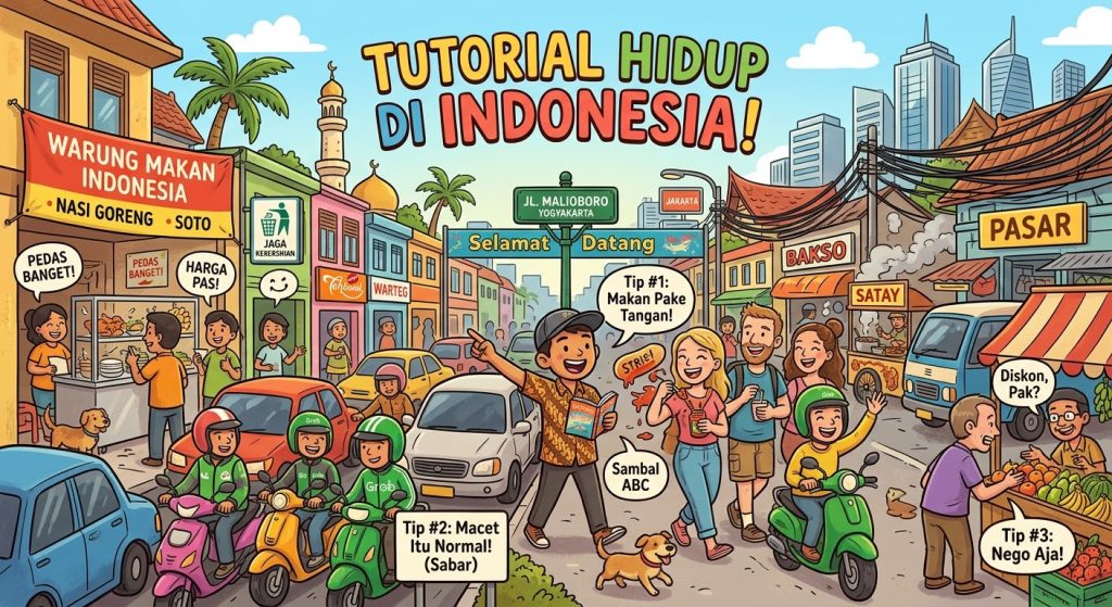 Tutorial Hidup di Indonesia: Tidak Perlu Kaya, yang Penting Punya Akal